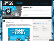 Tablet Screenshot of digginsydney.com